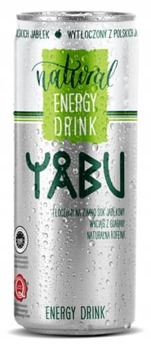 YABU - sok jabłkowy z kofeiną z herbaty i guarany