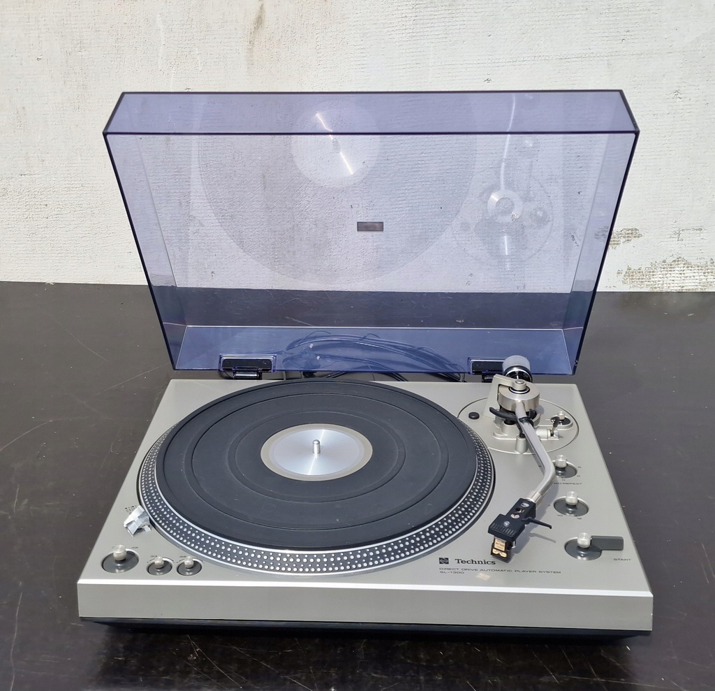 Gramofon Technics SL-1300 srebrny