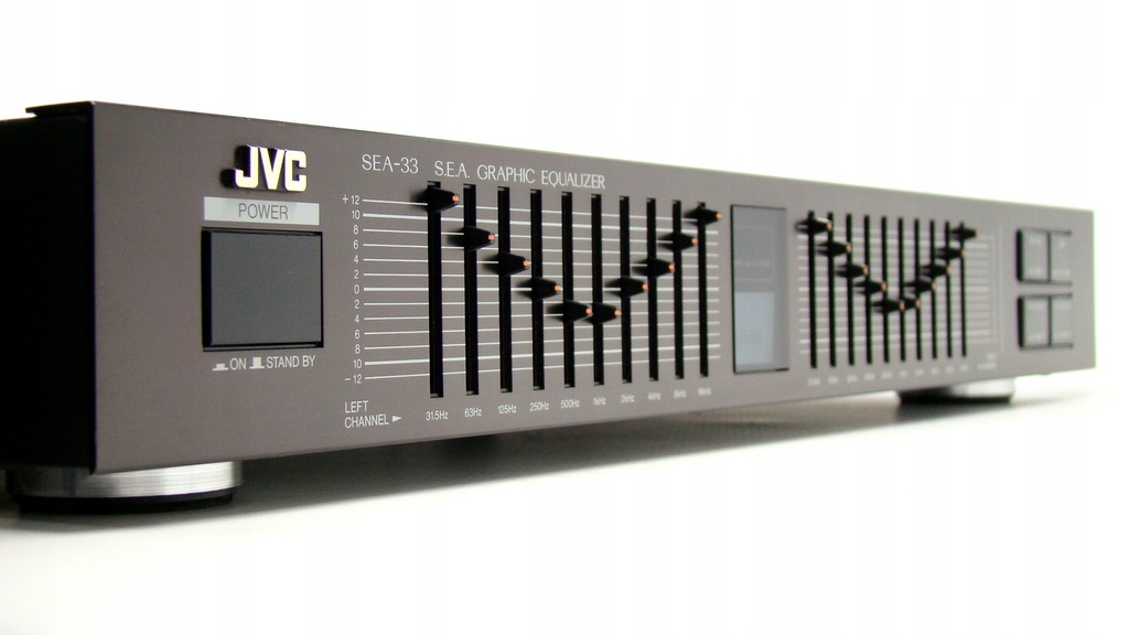 Korektor graficzny equalizer JVC SEA-33 - Japan - 2x10 pasm od 31,5Hz!