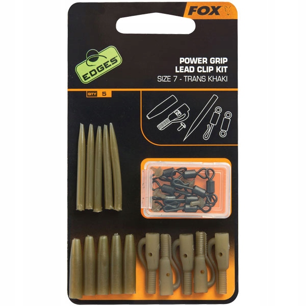 Купить Комплект зажимов для проводов FOX Edges Power Grip (CAC638): отзывы, фото, характеристики в интерне-магазине Aredi.ru