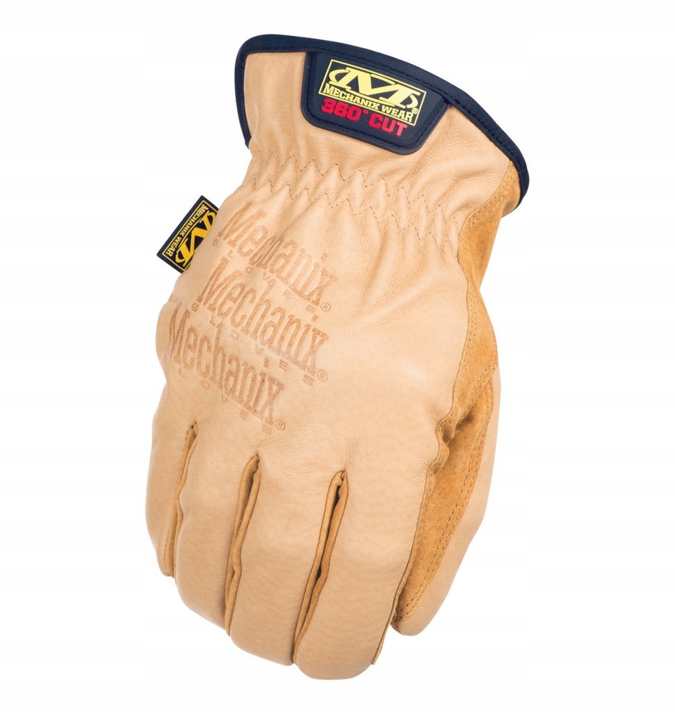 Rękawice Mechanix DuraHide Driver F9360 TAN r.XL