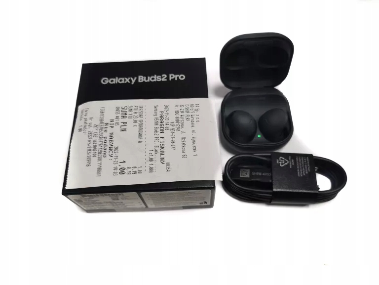 SŁUCHAWKI SAMSUNG GALAXY BUDS2 PRO +PUD+PAR