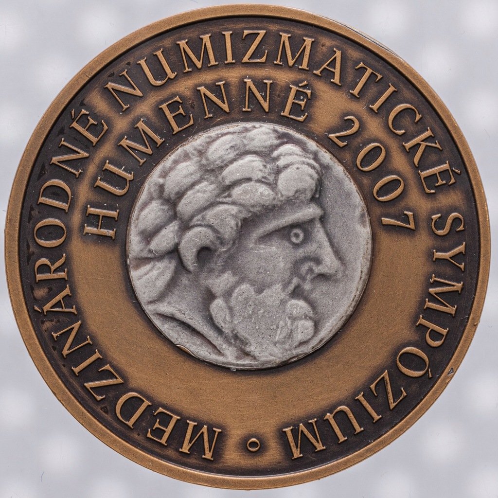 Słowacja Medal Międzynarodowe Sympozjum Numizmat.