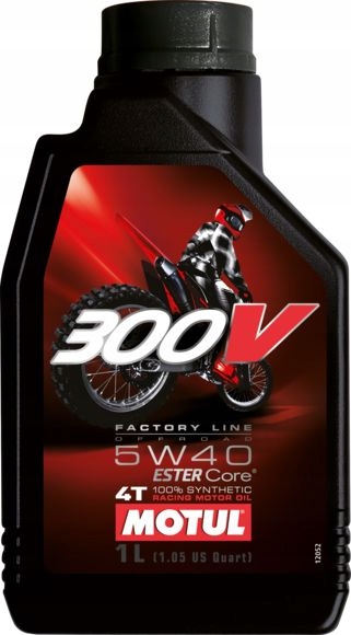 MOTUL 300V 4T 5W40 FACTORY LINE ROAD RACING 1 L