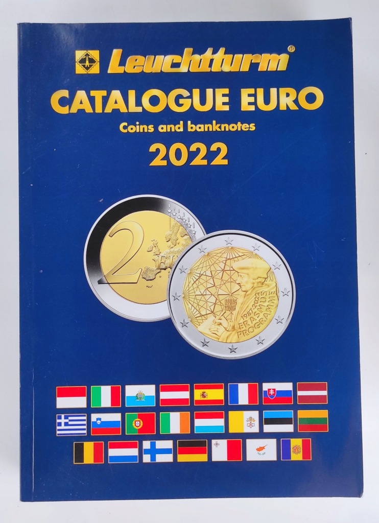 Katalog monet i banknotów Euro 2022