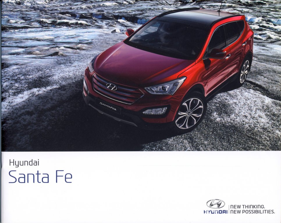 Hyundai Santa Fe prospekt 2014 polski