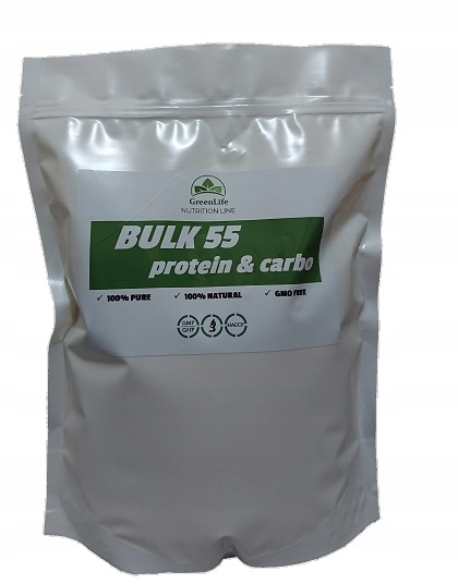 BULK 55 (Protein&Carbo) WĘGLE I BIAŁKO - 1000G