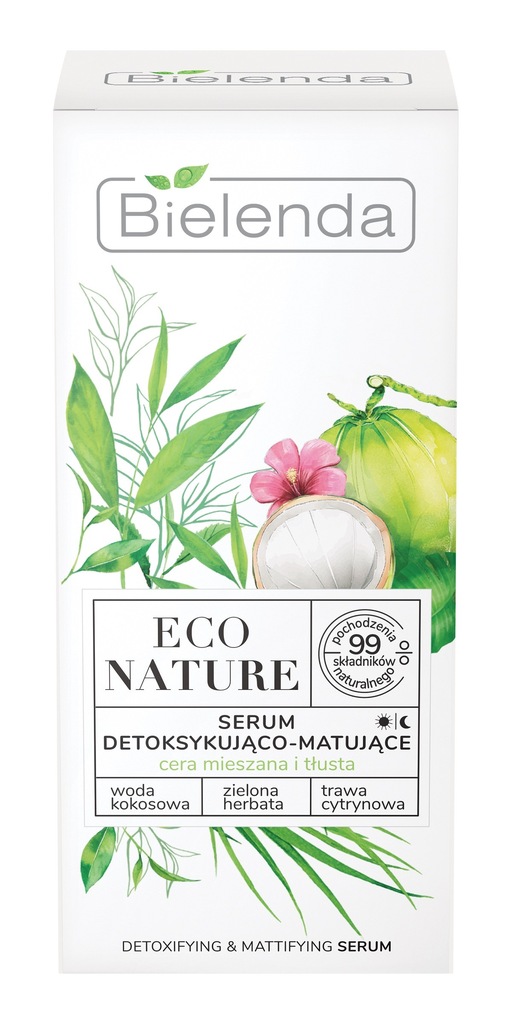 Bielenda Eco Nature Serum do twarzy detoksykująco-