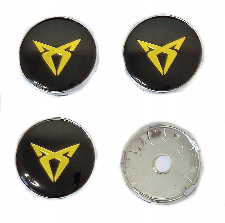 Dekielek SEAT CUPRA DEZENT KOŁPACZKI 60 mm Seat DEKIELKI ZNACZKI 60mm/56mm