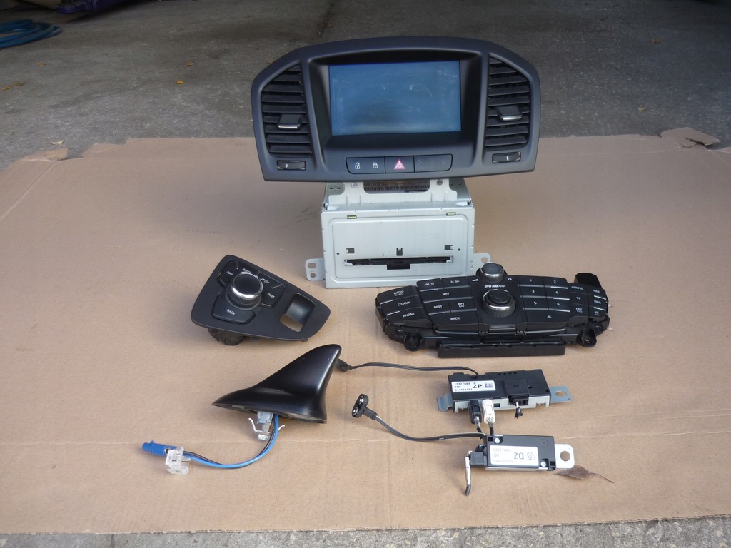 NAWIGACJA DVD 800 NAVI OPEL INSIGNIA A KOMPLET EU!