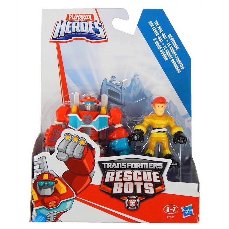 Hasbro TRANSFORMERS RESCUE BOTS HEATWAVE THE FIRE-BOT 3+