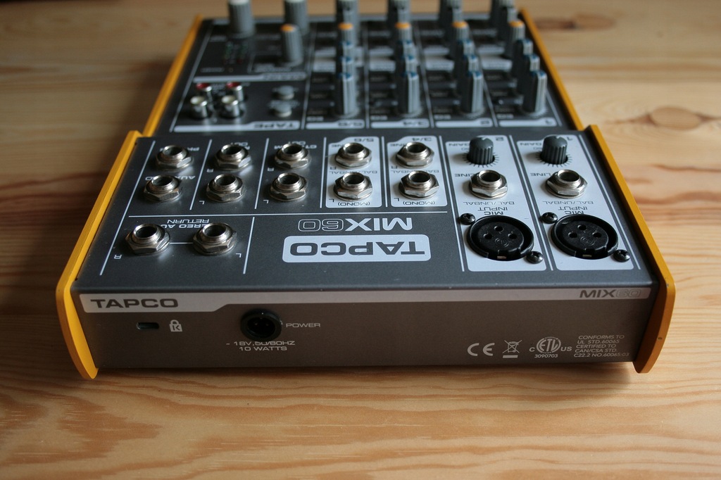 TAPCO Mix 60 - mixer dźwięku - 8223399928 - oficjalne