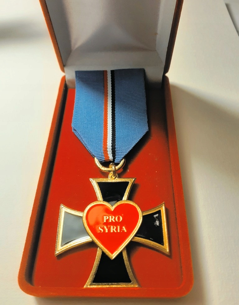 Krzyż Honorowy PRO SYRIA - templariusze