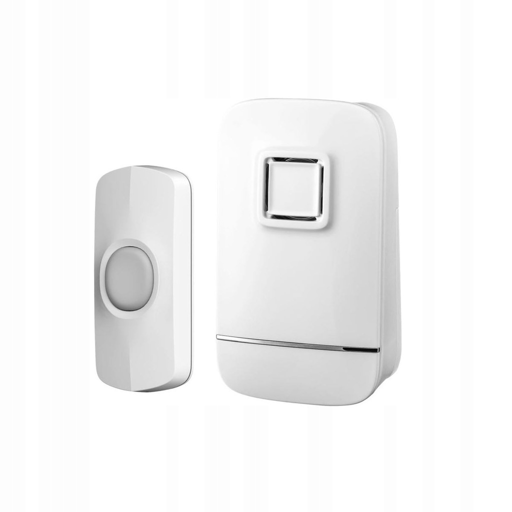Dzwonek do drzwi bezprzewodowy biały LEXMAN - 10253567637 - oficjalne ...