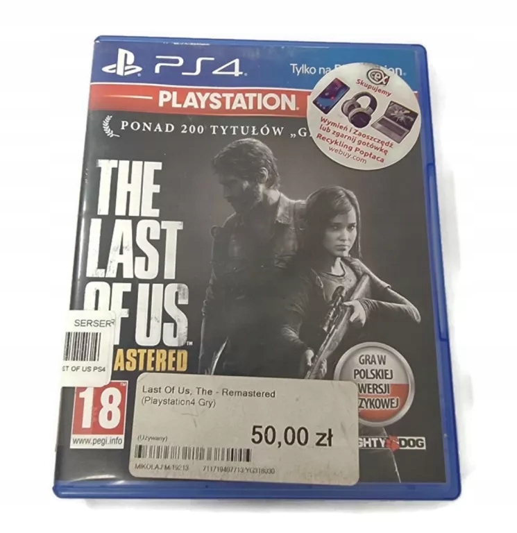 GRA THE LAST OF US PS4