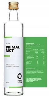 Ekstrakt z oleju kokosowego PRIMAL MCT, 500 ml