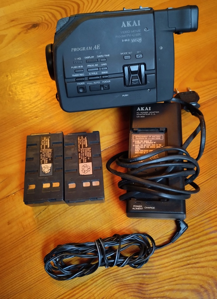 Kamera AKAI PV-C40E. - 14267049968 - oficjalne archiwum Allegro