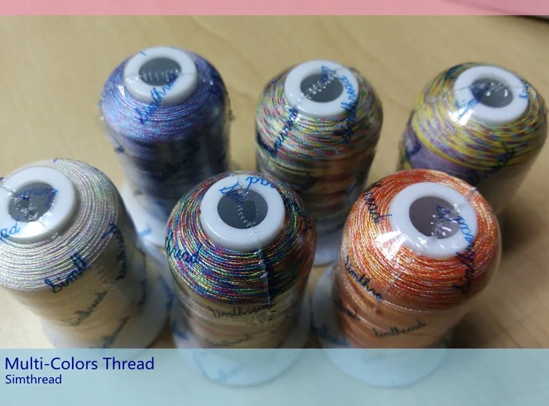 Multi-colors Polyester Embroidery Machine Thread 1