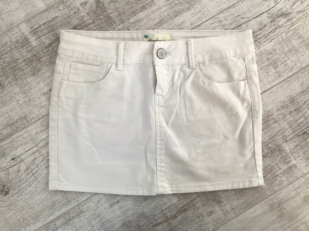 STRADIVARIUS spódnica JEANS mini 38 M