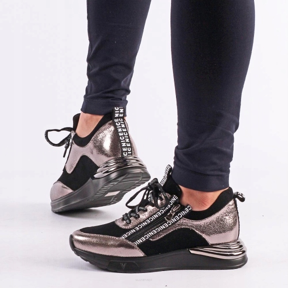 Купить Черные женские кроссовки VINCEZA 10646 r38: отзывы, фото, характеристики в интерне-магазине Aredi.ru