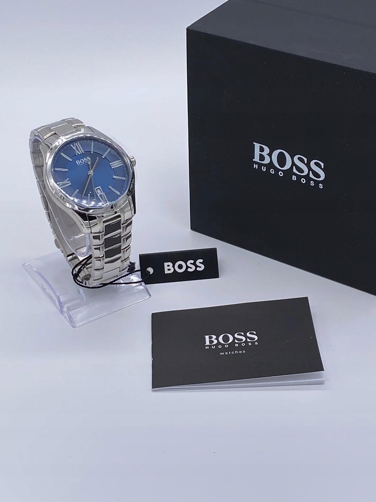 Zegarek męski Srebrny Hugo Boss Nowy Prezent