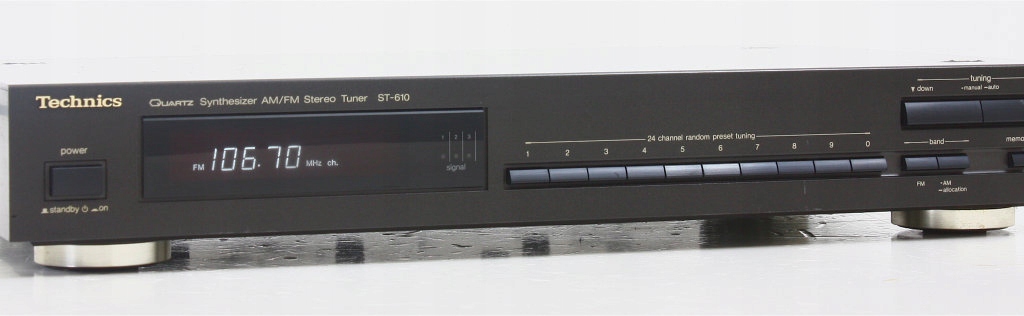 technics ST-610 - wysokiej jakości Tuner FM Stereo