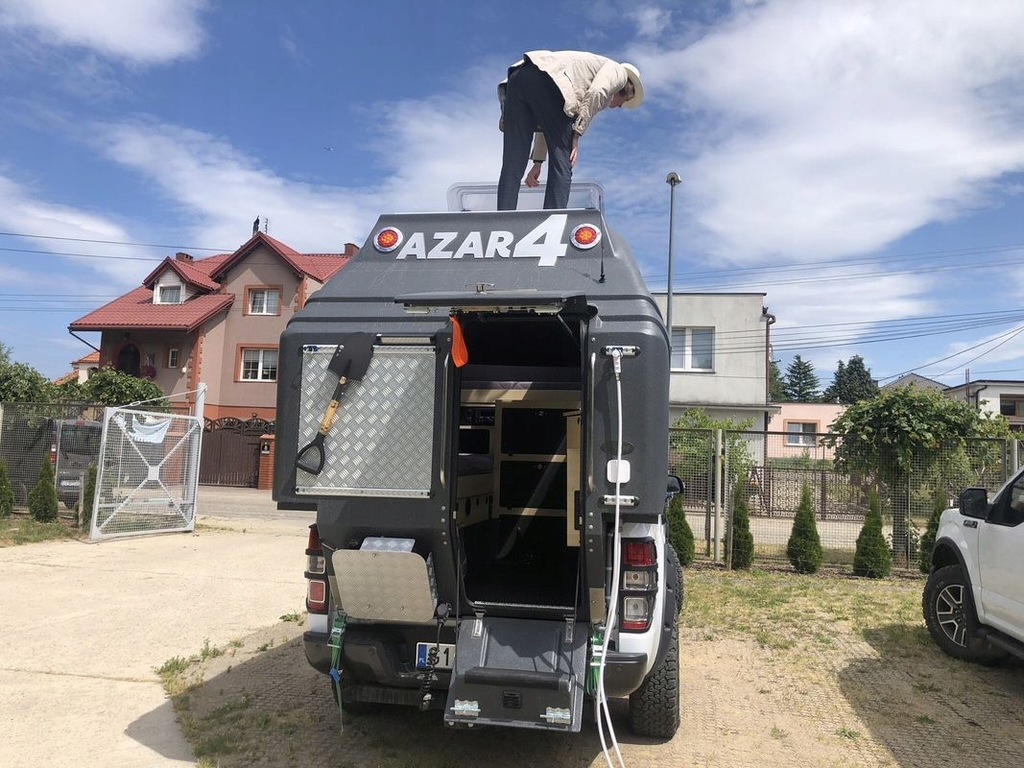 Kapsuła mobilna AZAR4 Off-road Pick-up kamper naczepa Off-road Podróż