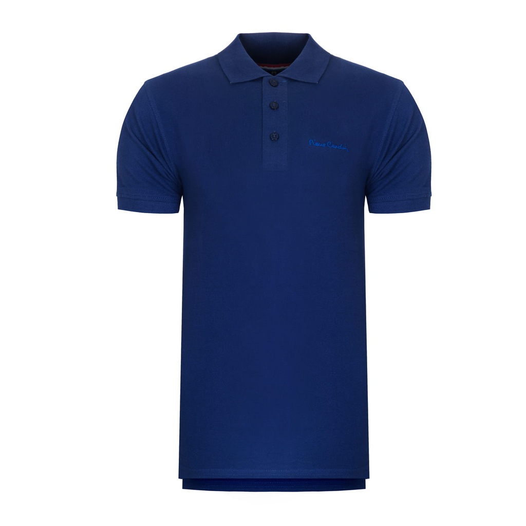 Koszulka polówka POLO PIERRE CARDIN chabrowe S