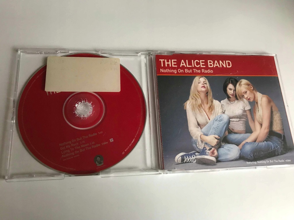 CD The Alice Band Nothing On The Radio STAN 5/6