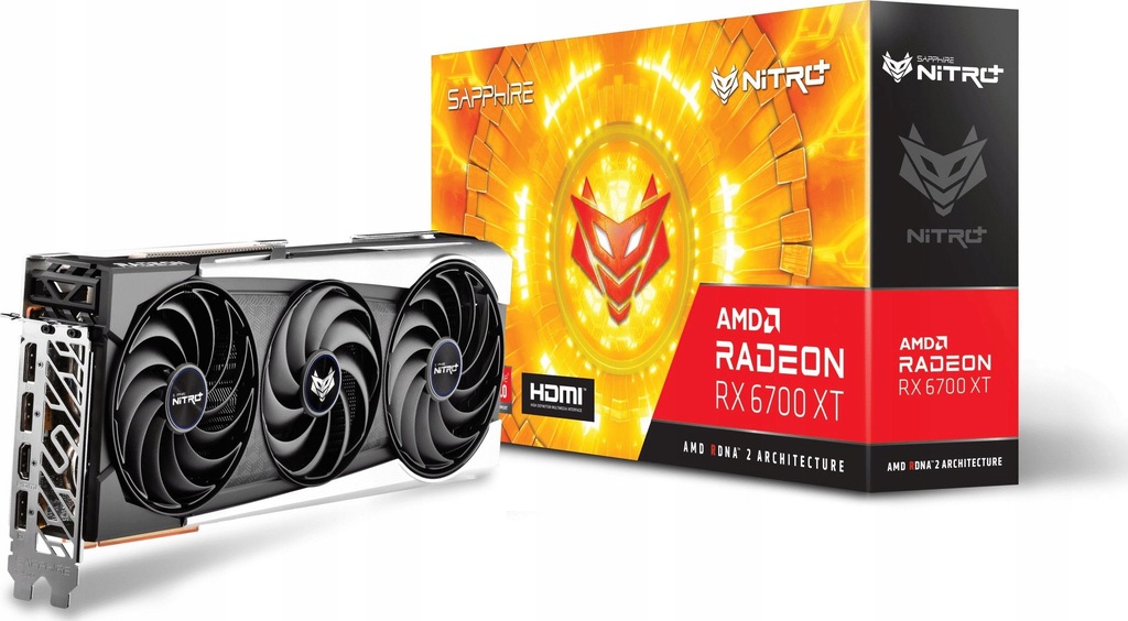 Купить SAPPHIRE RX 6700XT Gaming OC NITRO+ 12 ГБ: отзывы, фото, характеристики в интерне-магазине Aredi.ru