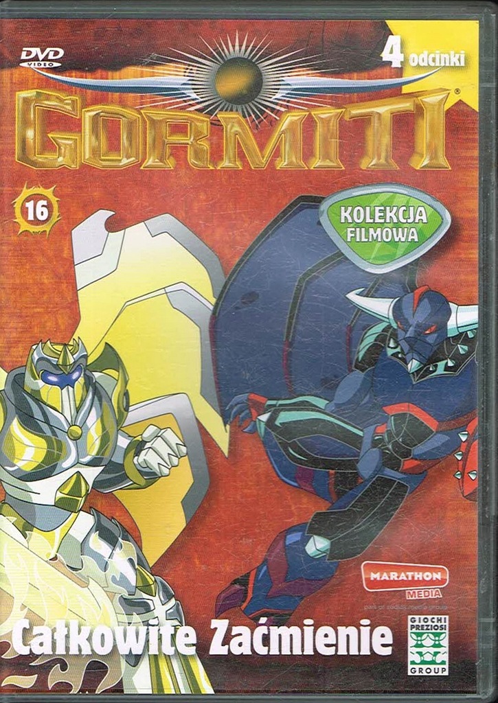 Gormiti 4 odcinki Moc zachodu Całkowite Zaćmienie