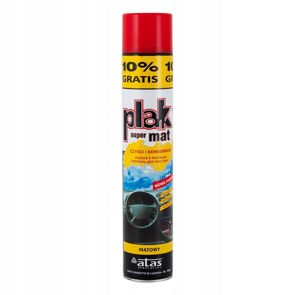 PLAK SUPERMAT 750ml+10%GRATIS KOKPIT TRUSKAWKA