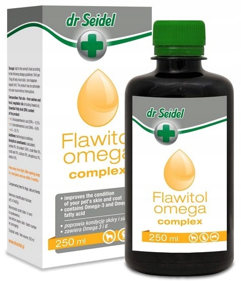 DR SEIDEL FLAWITOL OMEGA COMPLEX ZDROWA SKÓRA, PIĘ