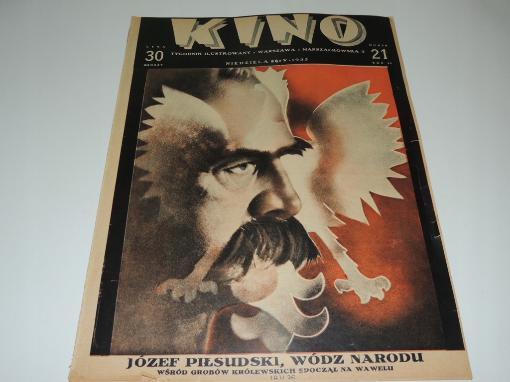 KINO 21/1935 Marszałek Piłsudski nie żyje
