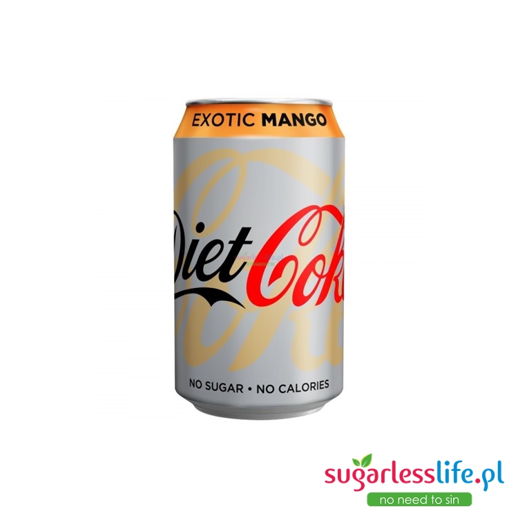 Diet Coke Exotic Mango 24x330ml Zgrzewka BEZ CUKRU