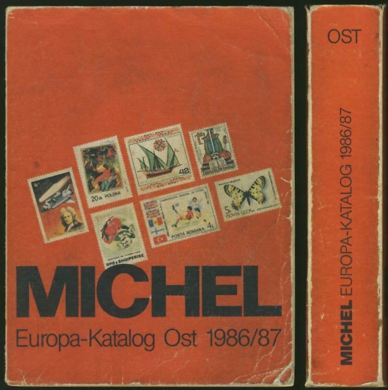 MICHEL Europa Katalog Ost 1986/87 rok