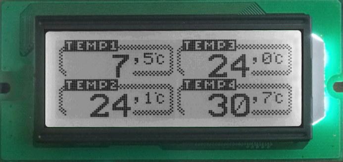 ART LCD 128x48-K/W Atmega8 DS18B20 = TERMOMETR-2/4