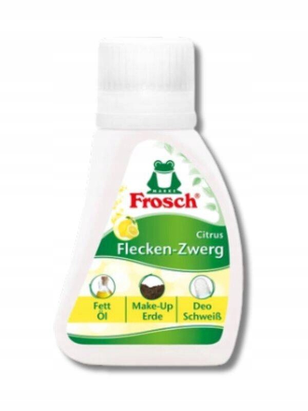 Frosch Płyn Odplamiacz Punktowy Puder Olej Pot Antyperspirant Citrus 75ml