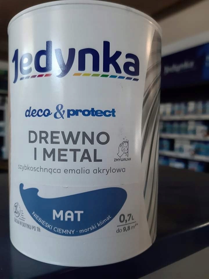 Jedynka Deco&Protect NIEBIESKI CIEMNY MAT 0,7l