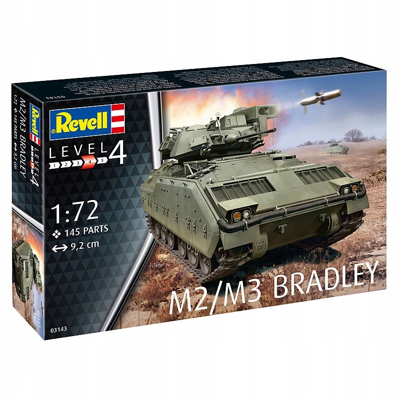 Купить REVELL 03143 - M2/M3 Брэдли 1/72: отзывы, фото, характеристики в интерне-магазине Aredi.ru