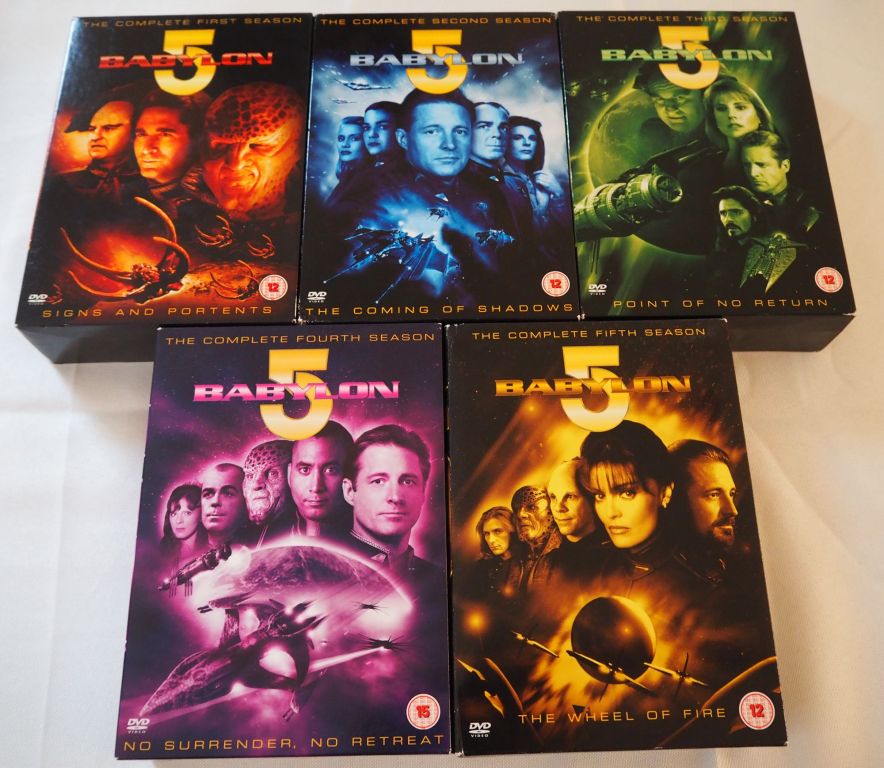 Babylon 5 wszystkie sezony na 30xDVD