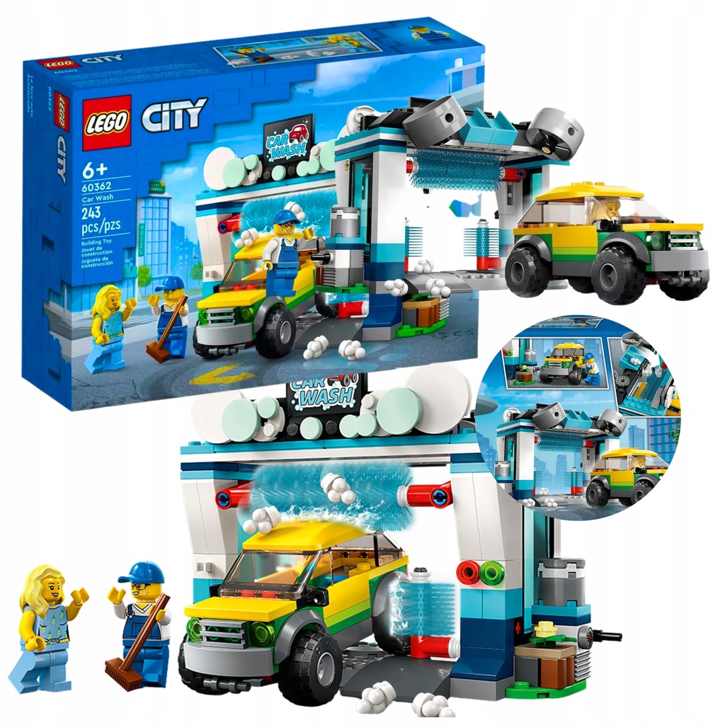 LEGO Technic LEGO MYJNIA SAMOCHODOWA LEGO CITY 6036289