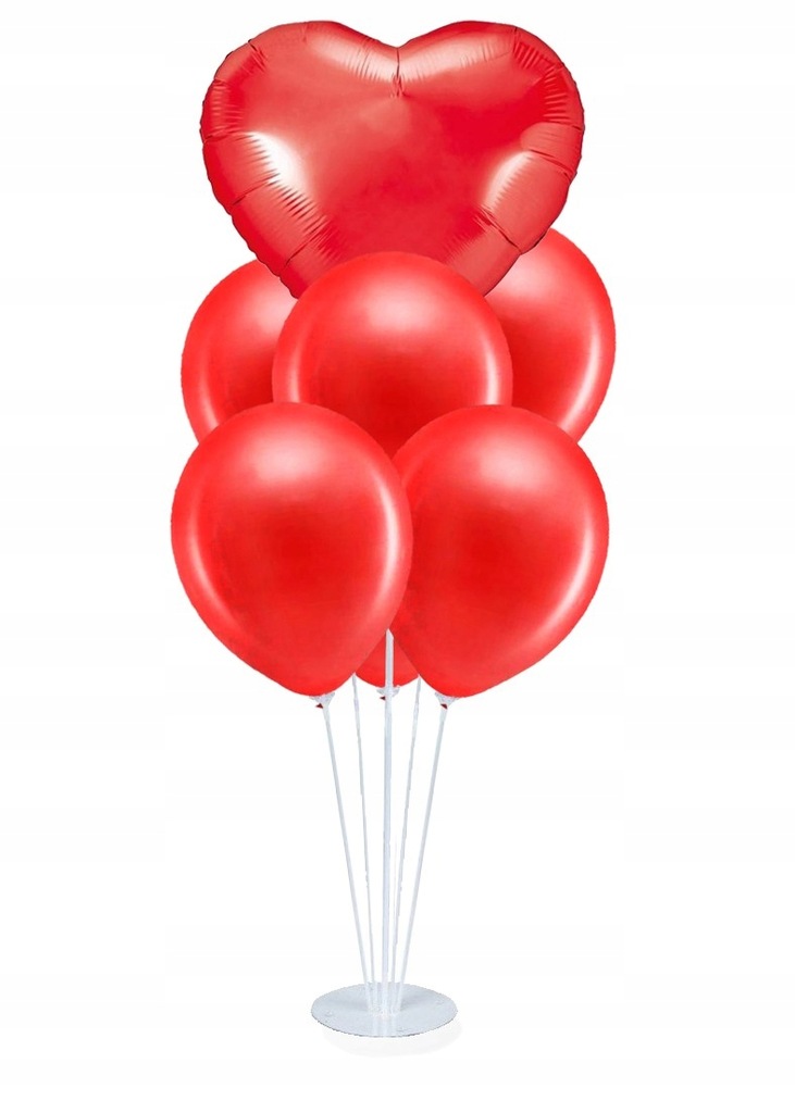 Zestaw Balonów na walentynki Na Stojaku