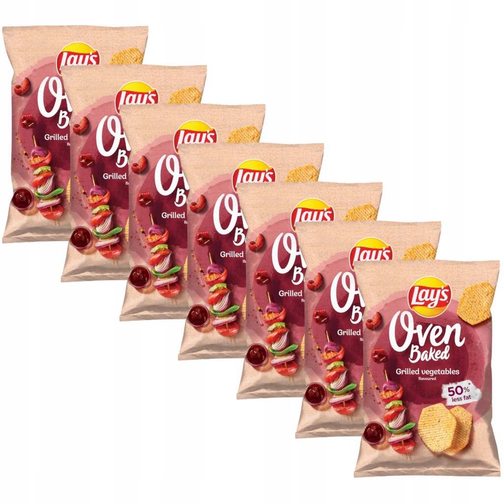 Lay's Lays Oven Baked Chipsy warzywne 7x125g 11620660714 oficjalne