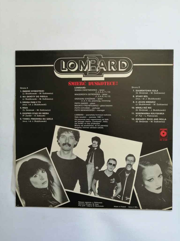 Купить LP LOMBARD DEATH DISCO Perfect: отзывы, фото, характеристики в интерне-магазине Aredi.ru