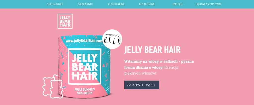 Купить 2x JELLY BEAR HAIR – ЗДОРОВЫЕ ВОЛОСЫ С БИОТИНОМ!!: отзывы, фото, характеристики в интерне-магазине Aredi.ru