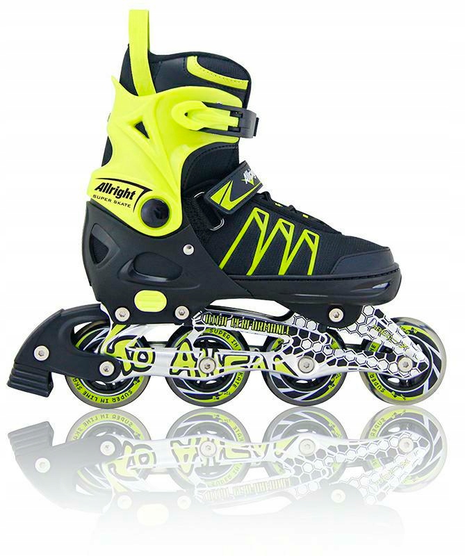 ROLKI ALLRIGHT SUPER SKATE r.33-36 GREEN