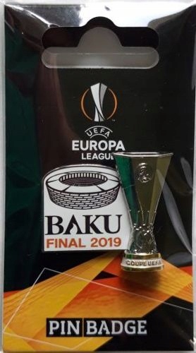 Купить Официальный значок финала Лиги Европы УЕФА Баку 2019: отзывы, фото, характеристики в интерне-магазине Aredi.ru