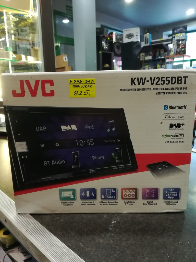 Radio Samochodowe JVC KW-V255DBT