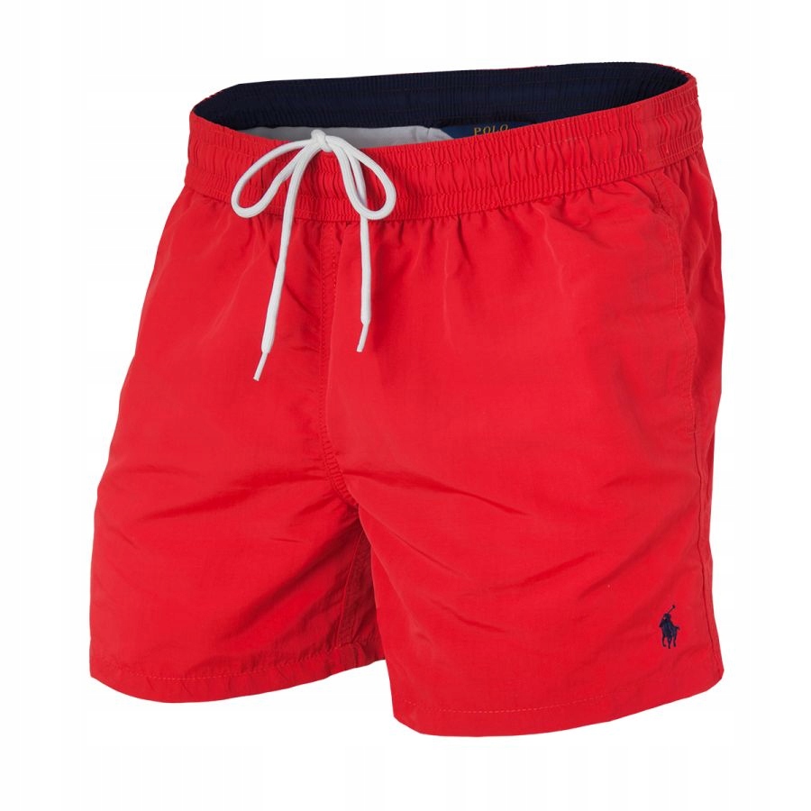 PODENKI POLO RALPH LAUREN SWIM SzORT RED roz - L